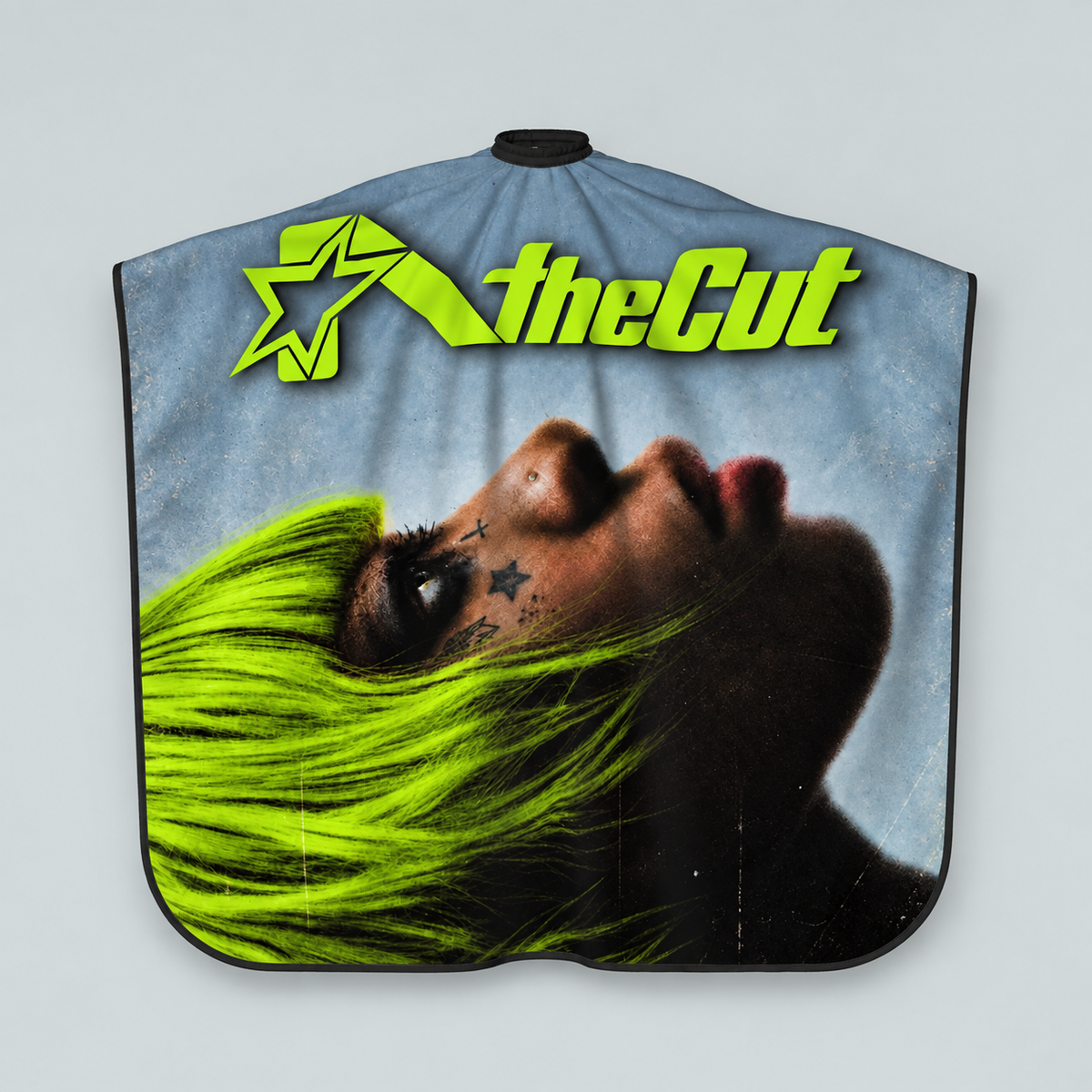 theCut Neon Muse Cape — product view on grey background