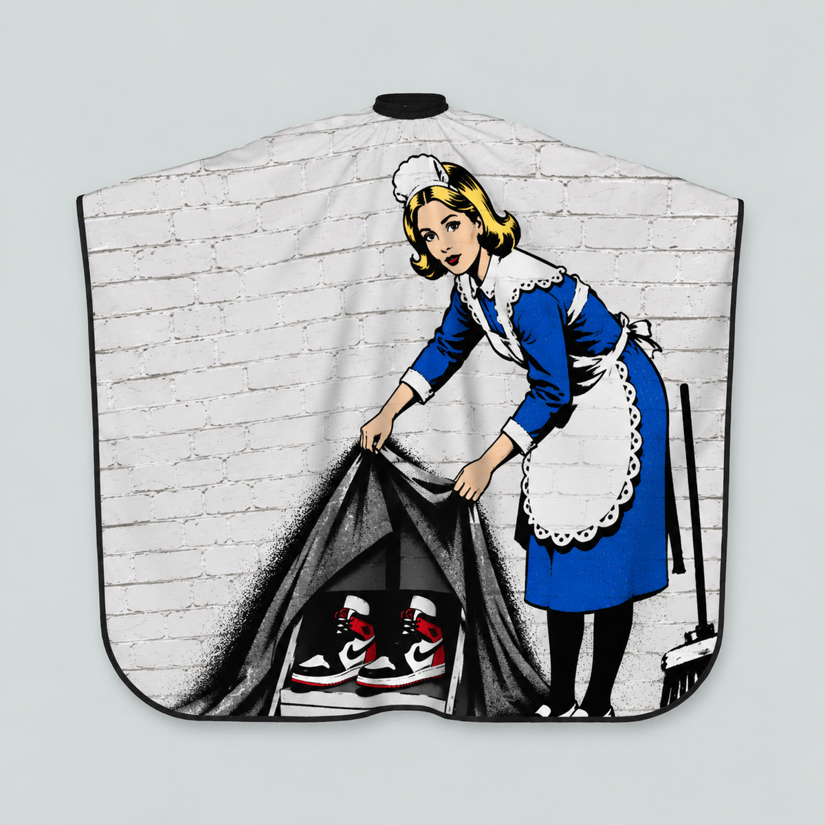 theCut Street Sweep Cape — product view on grey background