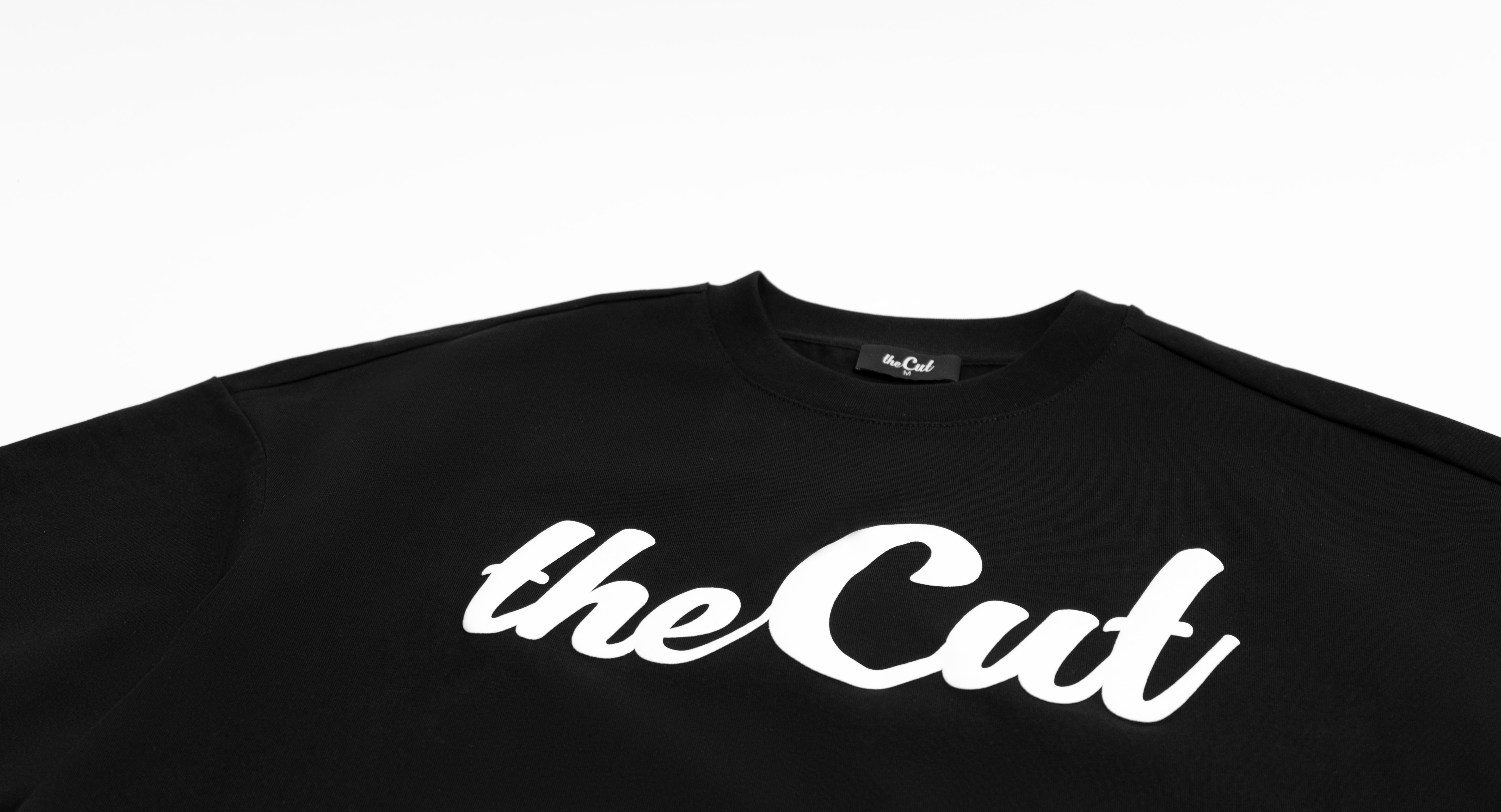 theCut Puffed Logo Tee
